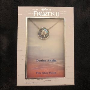 Frozen II snowflake necklace